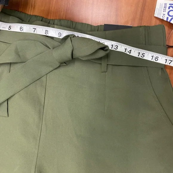 Meg & Margot Women's Olive Green Pants Size L NWT - Picture 5 of 14